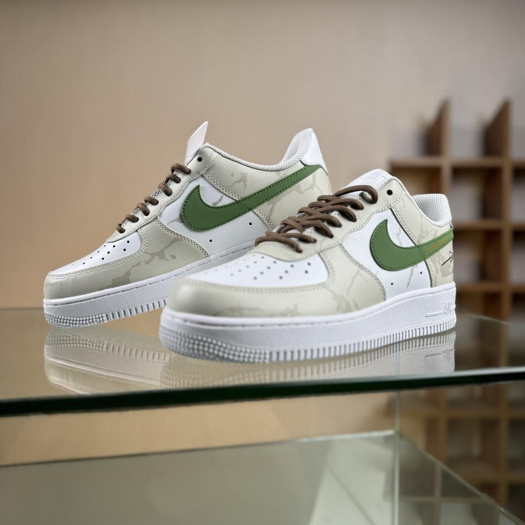 Nike Air Force 1'07 Low 棕绿序章 空军一号低帮休闲板鞋 ZH0316-130