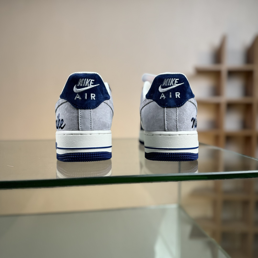 Nike Air Force 1'07 Low 白灰蓝拼接 空军一号低帮休闲板鞋 HM3703-161