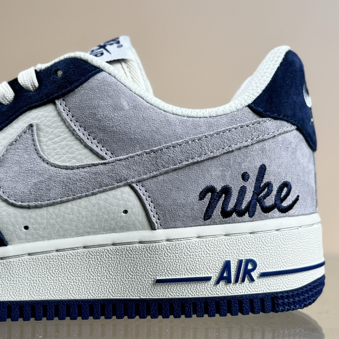Nike Air Force 1'07 Low 白灰蓝拼接 空军一号低帮休闲板鞋 HM3703-161