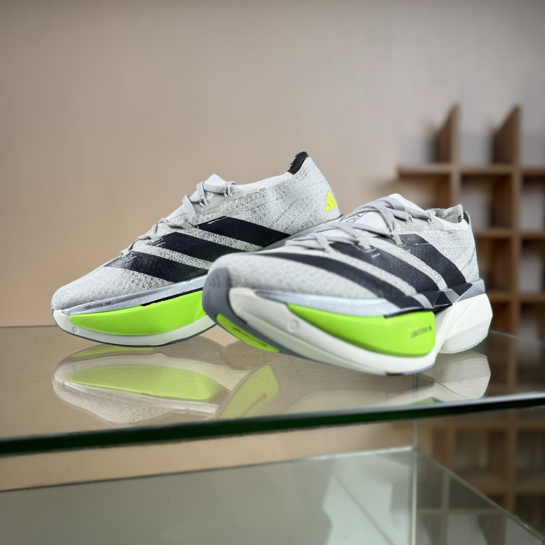 Adizero Prime X 3.0 Strung 舒适防滑耐磨 低帮 长跑短跑跑步鞋 男女同款 JR5685