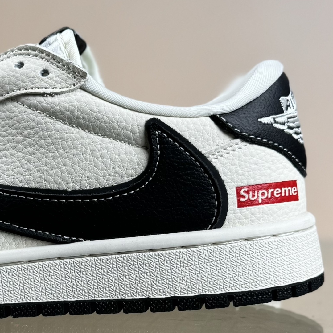 Nike Jordan Air Jordan倒勾 “ Supreme联名——经典黑” 高端定制 低帮 复古 减震 防滑 耐磨 篮球鞋 LD2028-064 Nike Jordan Air Jordan倒勾 “ Supreme联名——经典黑” 高端定制 低帮 复古 减震 防滑 耐磨 篮球鞋 LD2028-064