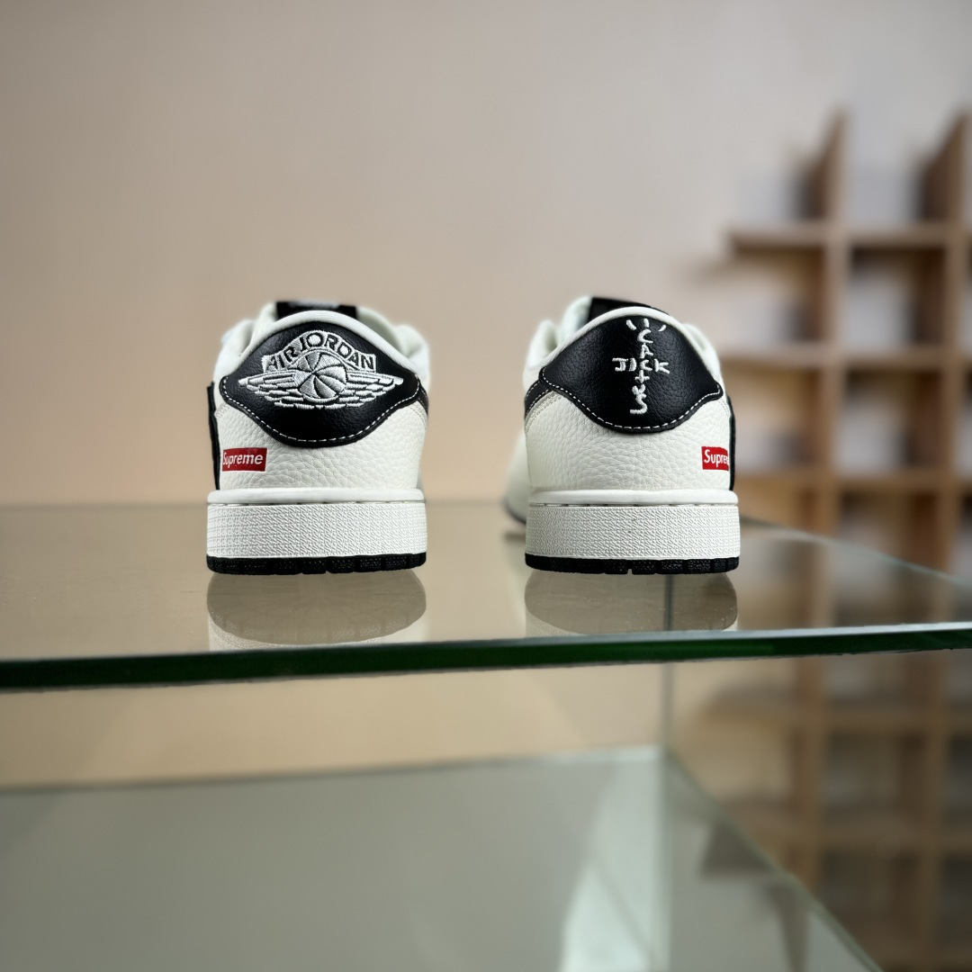 Nike Jordan Air Jordan倒勾 “ Supreme联名——经典黑” 高端定制 低帮 复古 减震 防滑 耐磨 篮球鞋 LD2028-064 Nike Jordan Air Jordan倒勾 “ Supreme联名——经典黑” 高端定制 低帮 复古 减震 防滑 耐磨 篮球鞋 LD2028-064