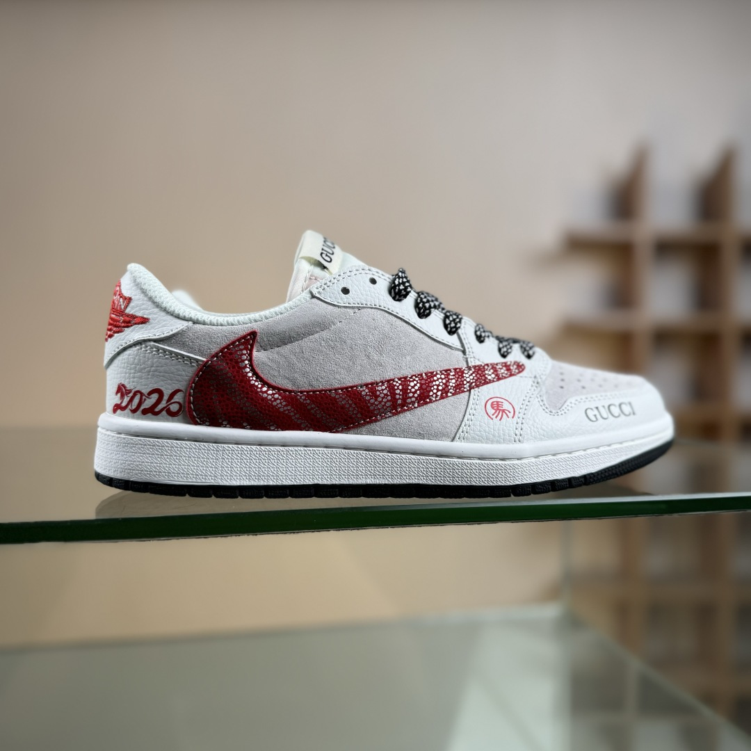 Air Jordan Low AJ1 乔1马年限定款 高端定制 低帮复古篮球鞋 DZ5899-044