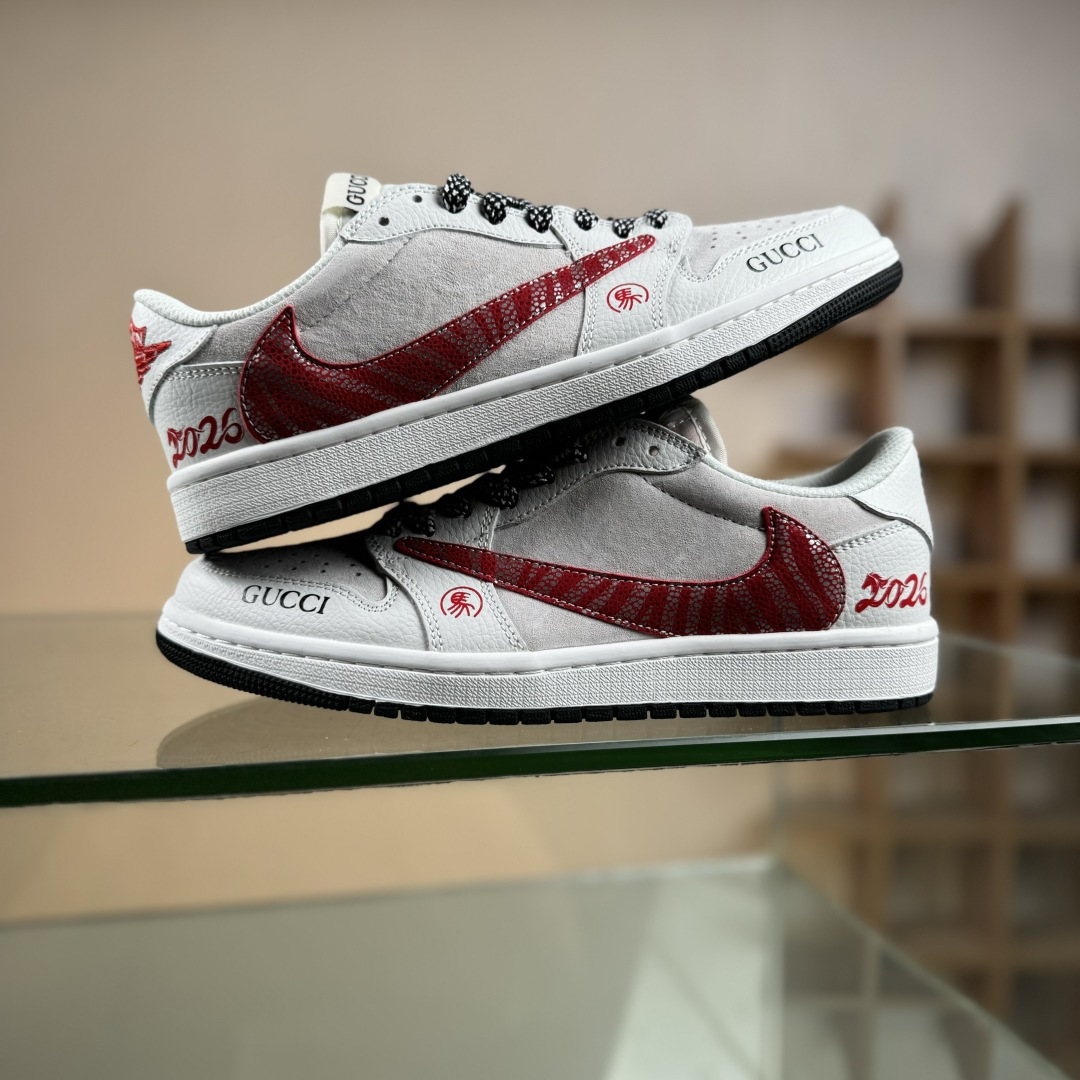 Air Jordan Low AJ1 乔1马年限定款 高端定制 低帮复古篮球鞋 DZ5899-044