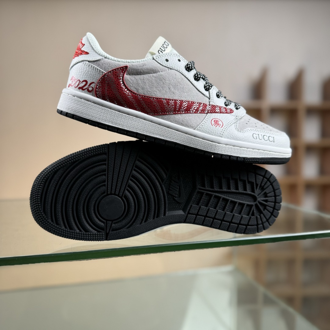 Air Jordan Low AJ1 乔1马年限定款 高端定制 低帮复古篮球鞋 DZ5899-044