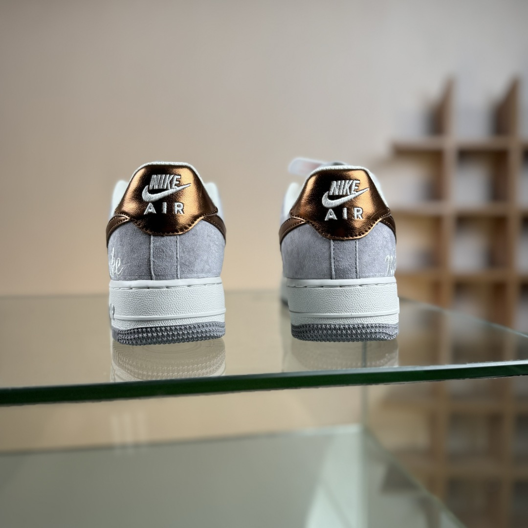 NIke Air Force 1 '07 Low 奶白灰金 空军一号低帮 运动鞋 休闲鞋 DV5477-007 NIke Air Force 1 '07 Low 奶白灰金 空军一号低帮 运动鞋 休闲鞋 DV5477-007