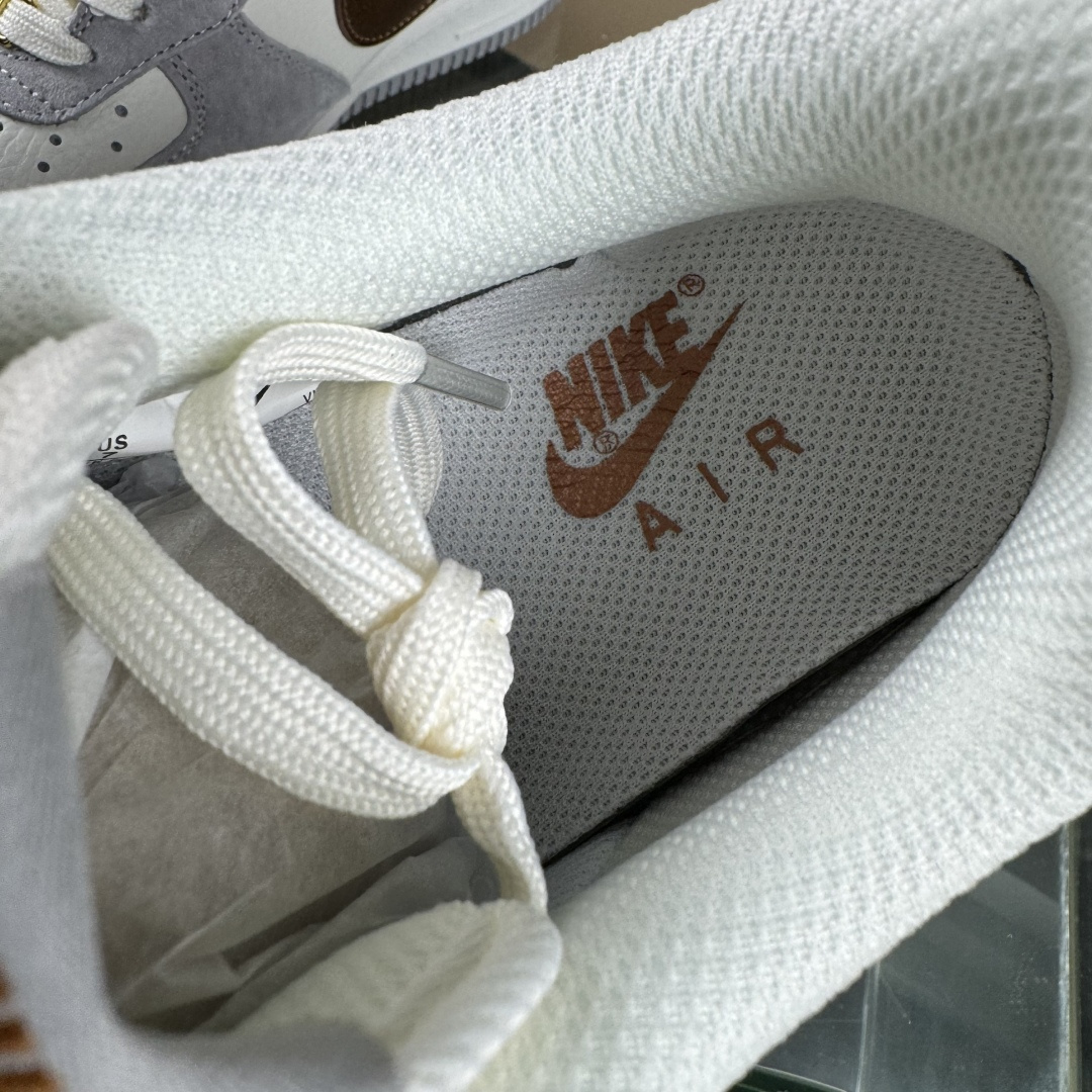 NIke Air Force 1 '07 Low 奶白灰金 空军一号低帮 运动鞋 休闲鞋 DV5477-007 NIke Air Force 1 '07 Low 奶白灰金 空军一号低帮 运动鞋 休闲鞋 DV5477-007