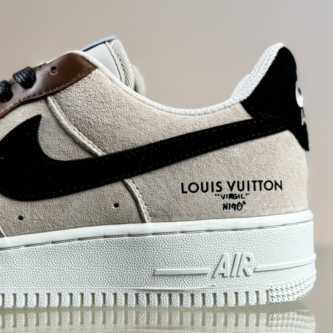 NIke Air Force 1 '07 Low “LV联名--奶茶焦糖” 空军一号低帮 运动鞋 休闲鞋 FQ3546-100 NIke Air Force 1 '07 Low “LV联名--奶茶焦糖” 空军一号低帮 运动鞋 休闲鞋 FQ3546-100