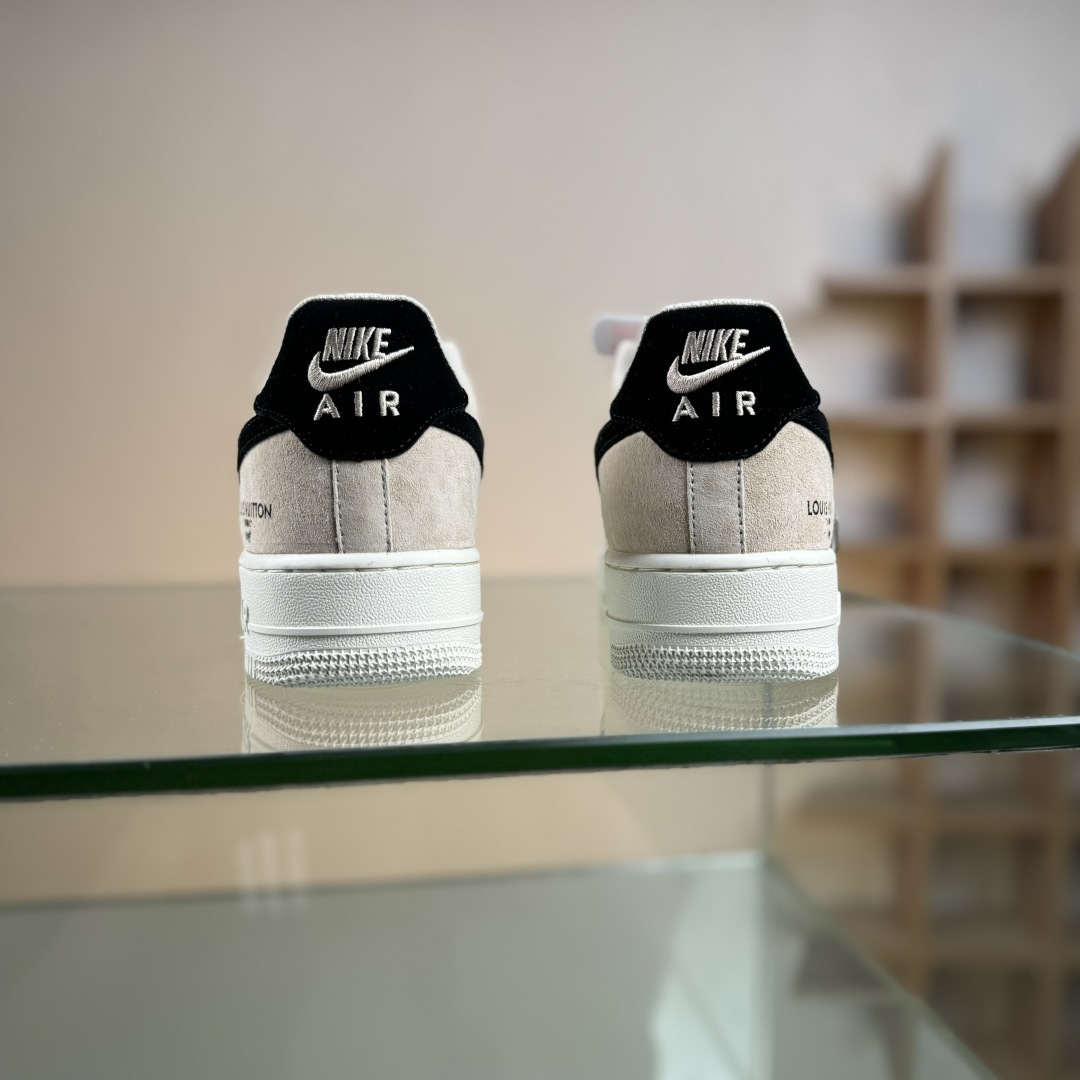 NIke Air Force 1 '07 Low “LV联名--奶茶焦糖” 空军一号低帮 运动鞋 休闲鞋 FQ3546-100 NIke Air Force 1 '07 Low “LV联名--奶茶焦糖” 空军一号低帮 运动鞋 休闲鞋 FQ3546-100