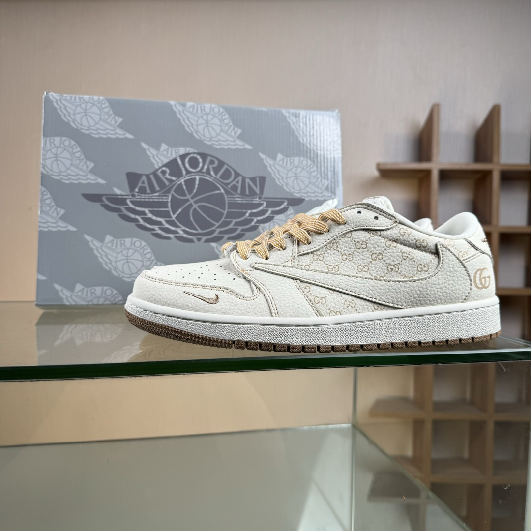 280 Nike Jordan Air Jordan倒勾 “ 古驰联名——米棕印花” 高端定制 低帮 复古 减震 防滑 耐磨 篮球鞋 LD2028-066-Chinese UA Cheap High Quatity Brand Clothes Bags handbags Sneakers wholesale wholesaler seller from China Factory suppliers Fashion Clothing Shoes best Quality Beautiful Price 280 Nike Jordan Air Jordan倒勾 “ 古驰联名——米棕印花” 高端定制 低帮 复古 减震 防滑 耐磨 篮球鞋 LD2028-066