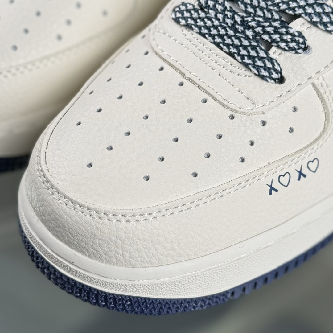 Nike Air Force 1 '07 Low “川久保玲联名——爱心湖水蓝”空军一号 高端定制 低帮 运动鞋 休闲鞋 LD1999-004
