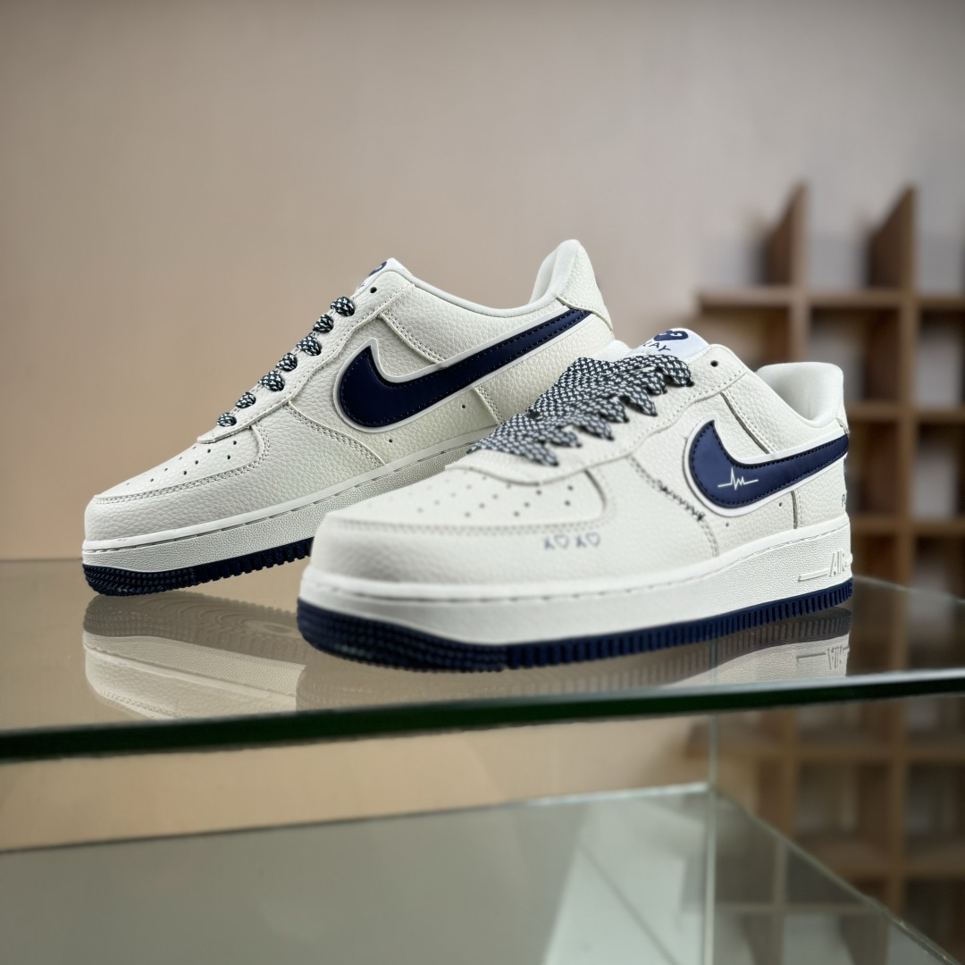 Nike Air Force 1 '07 Low “川久保玲联名——爱心湖水蓝”空军一号 高端定制 低帮 运动鞋 休闲鞋 LD1999-004