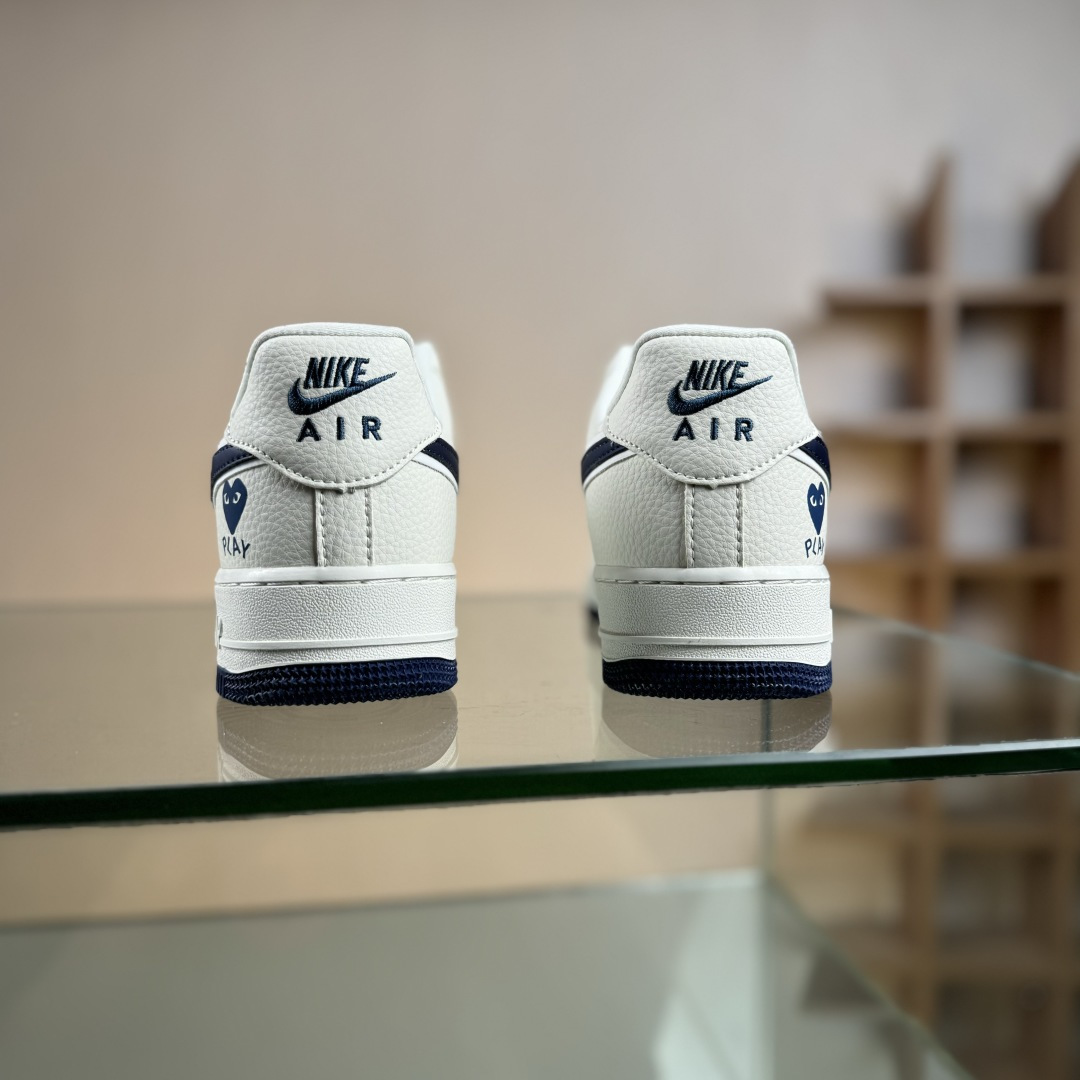 Nike Air Force 1 '07 Low “川久保玲联名——爱心湖水蓝”空军一号 高端定制 低帮 运动鞋 休闲鞋 LD1999-004