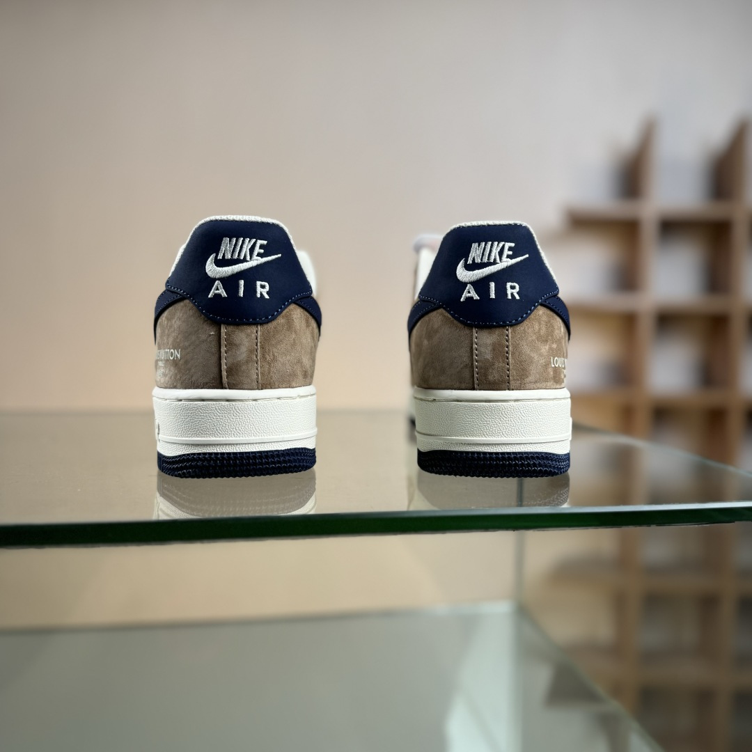 NIke Air Force 1 '07 Low “LV联名--米棕藏蓝” 空军一号低帮 运动鞋 休闲鞋 NH0601-589 NIke Air Force 1 '07 Low “LV联名--米棕藏蓝” 空军一号低帮 运动鞋 休闲鞋 NH0601-589