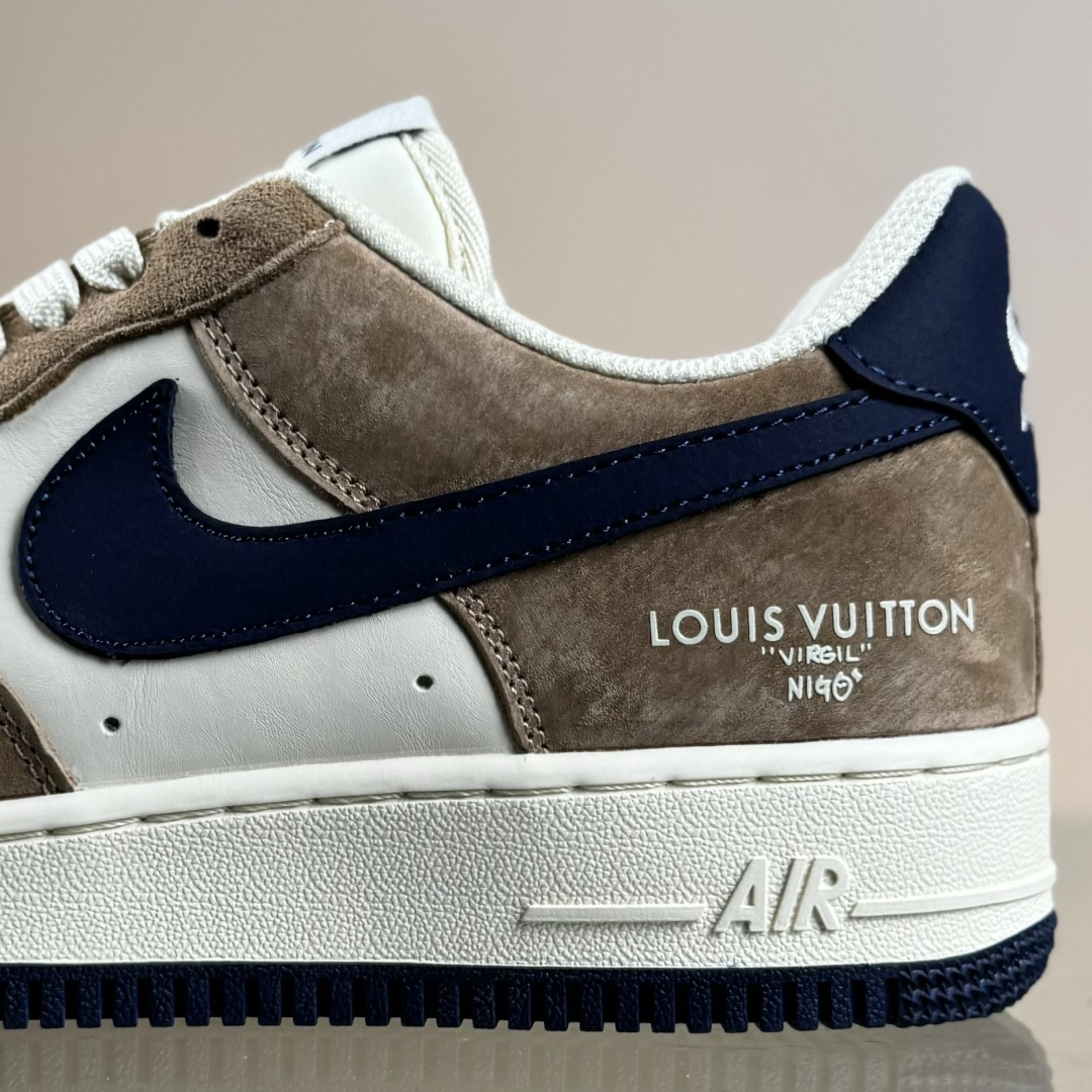 NIke Air Force 1 '07 Low “LV联名--米棕藏蓝” 空军一号低帮 运动鞋 休闲鞋 NH0601-589 NIke Air Force 1 '07 Low “LV联名--米棕藏蓝” 空军一号低帮 运动鞋 休闲鞋 NH0601-589