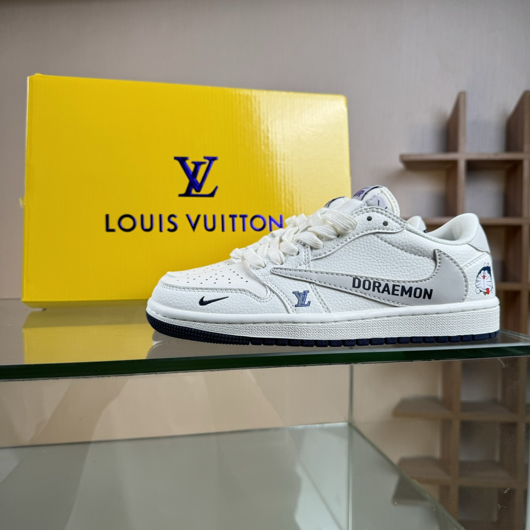 280 Travis Scott x Jordan 1 Low LV联名-哆啦A梦 倒勾低帮休闲版本 DZ2688-004-Chinese UA Cheap High Quatity Brand Clothes Bags handbags Sneakers wholesale wholesaler seller from China Factory suppliers Fashion Clothing Shoes best Quality Beautiful Price 280 Travis Scott x Jordan 1 Low LV联名-哆啦A梦 倒勾低帮休闲版本 DZ2688-004
