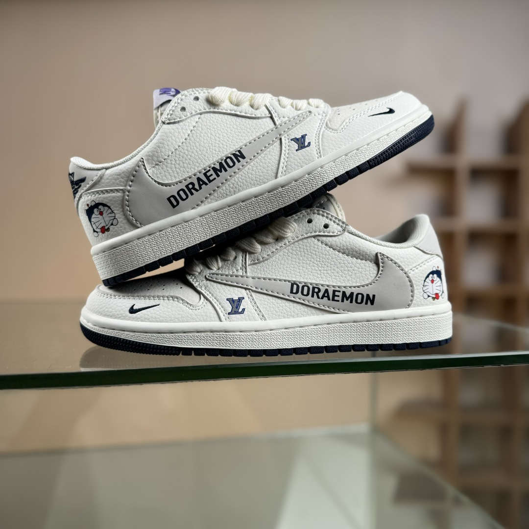 280 Travis Scott x Jordan 1 Low LV联名-哆啦A梦 倒勾低帮休闲版本 DZ2688-004-Chinese UA Cheap High Quatity Brand Clothes Bags handbags Sneakers wholesale wholesaler seller from China Factory suppliers Fashion Clothing Shoes best Quality Beautiful Price 280 Travis Scott x Jordan 1 Low LV联名-哆啦A梦 倒勾低帮休闲版本 DZ2688-004