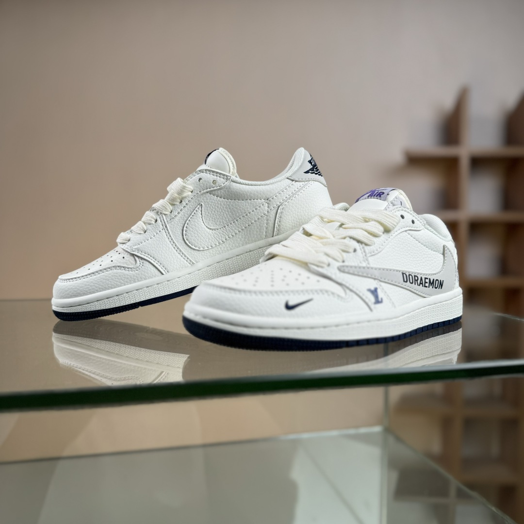 280 Travis Scott x Jordan 1 Low LV联名-哆啦A梦 倒勾低帮休闲版本 DZ2688-004-Chinese UA Cheap High Quatity Brand Clothes Bags handbags Sneakers wholesale wholesaler seller from China Factory suppliers Fashion Clothing Shoes best Quality Beautiful Price 280 Travis Scott x Jordan 1 Low LV联名-哆啦A梦 倒勾低帮休闲版本 DZ2688-004