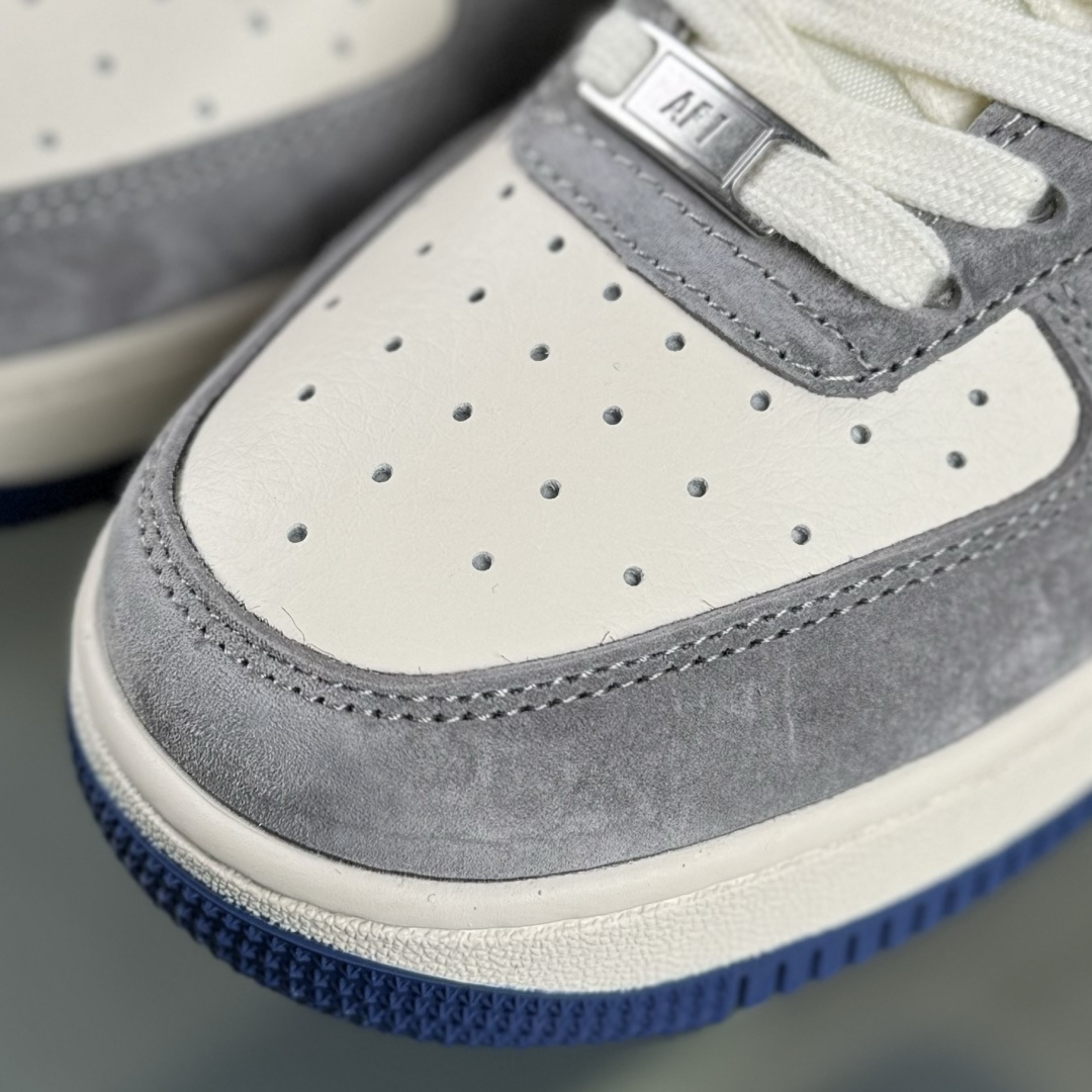 Nike Air Force 1 '07 Low “暴力熊联名------ 白蓝灰麂皮” 高端定制 低帮休闲板鞋 XD9314-610