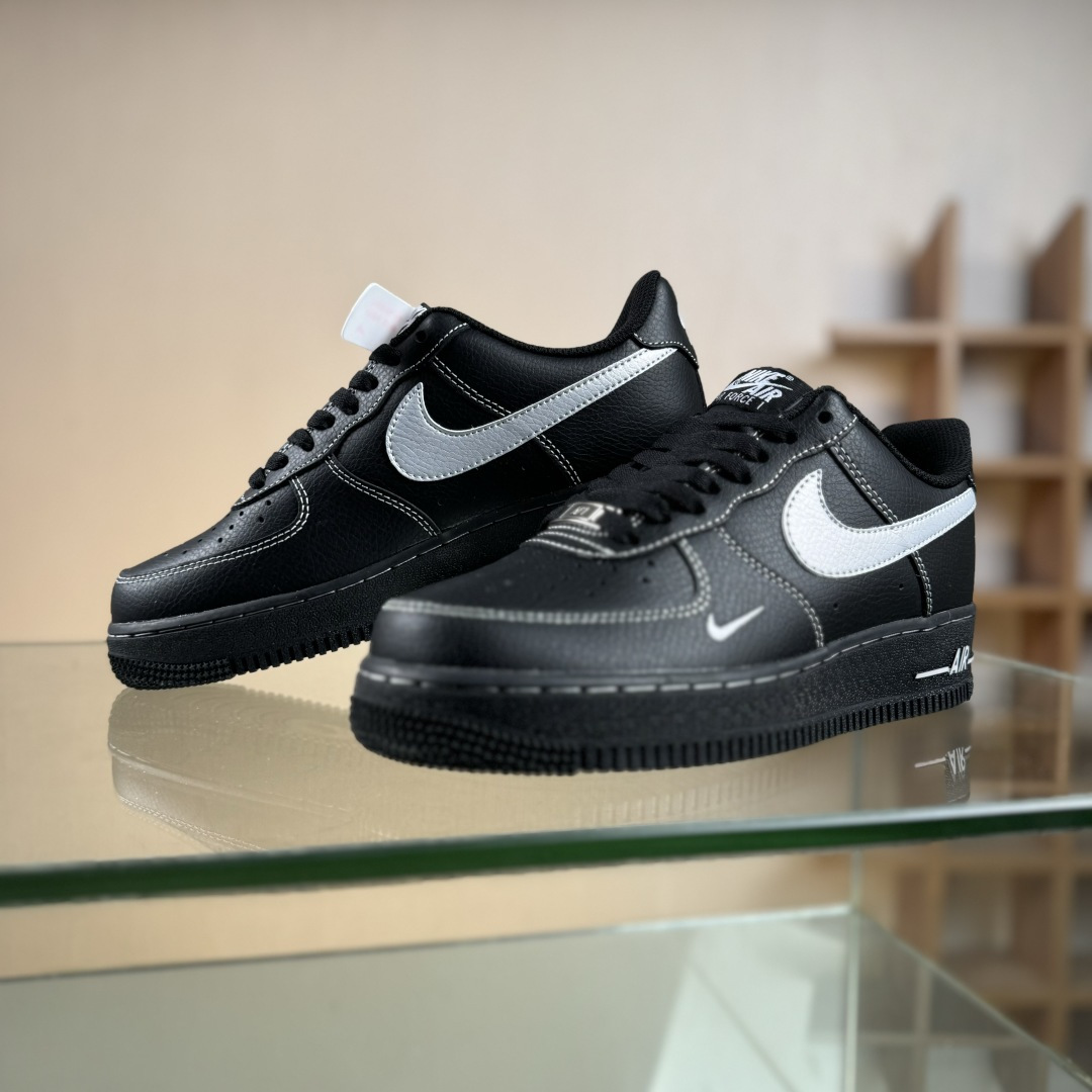 Nike Air Force 1 Low’07 黑银小勾 空军一号低帮休闲板鞋 ZH0316-154 Nike Air Force 1 Low’07 黑银小勾 空军一号低帮休闲板鞋 ZH0316-154