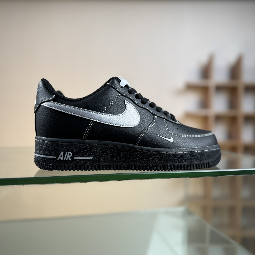 Nike Air Force 1 Low’07 黑银小勾 空军一号低帮休闲板鞋 ZH0316-154 Nike Air Force 1 Low’07 黑银小勾 空军一号低帮休闲板鞋 ZH0316-154