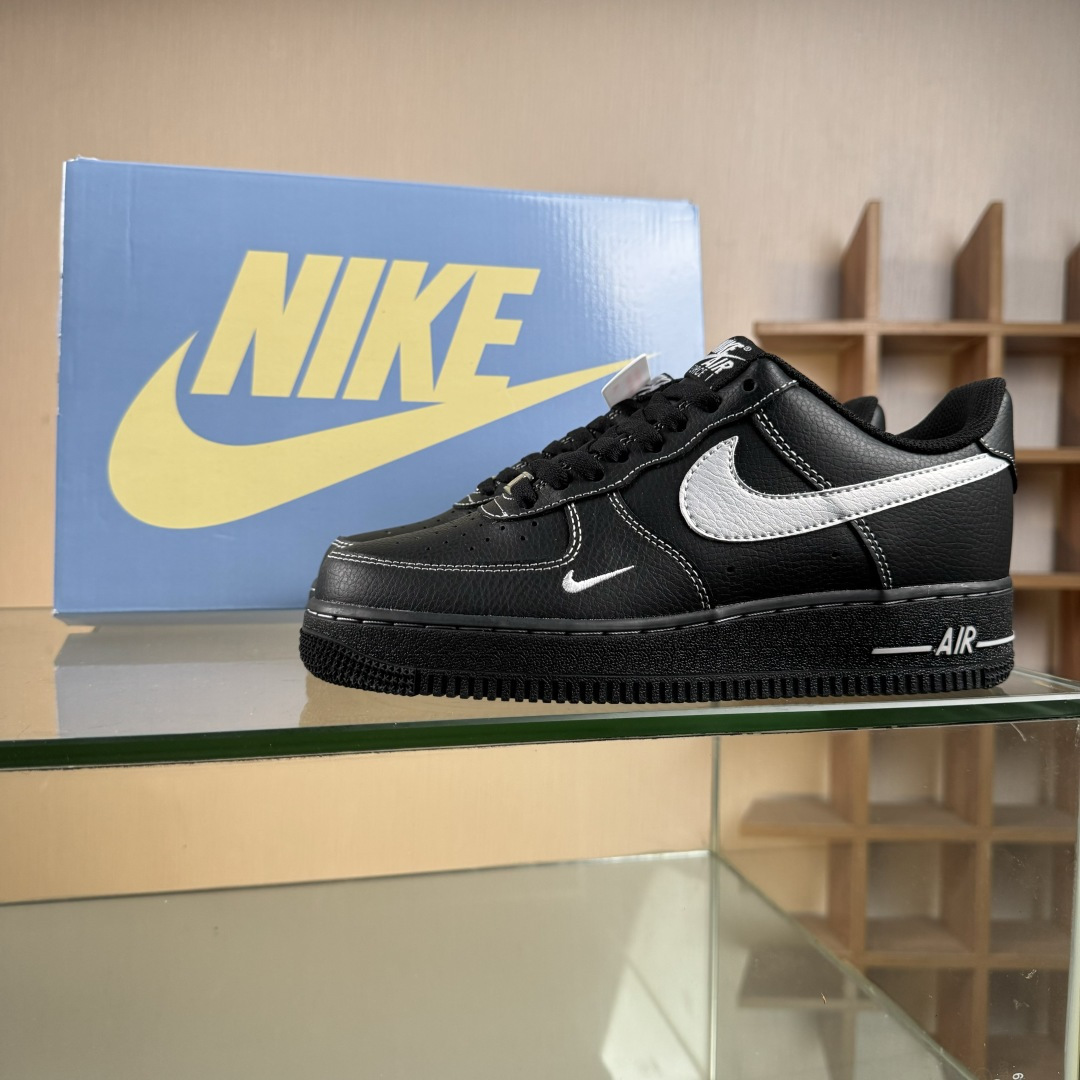 Nike Air Force 1 Low’07 黑银小勾 空军一号低帮休闲板鞋 ZH0316-154 Nike Air Force 1 Low’07 黑银小勾 空军一号低帮休闲板鞋 ZH0316-154