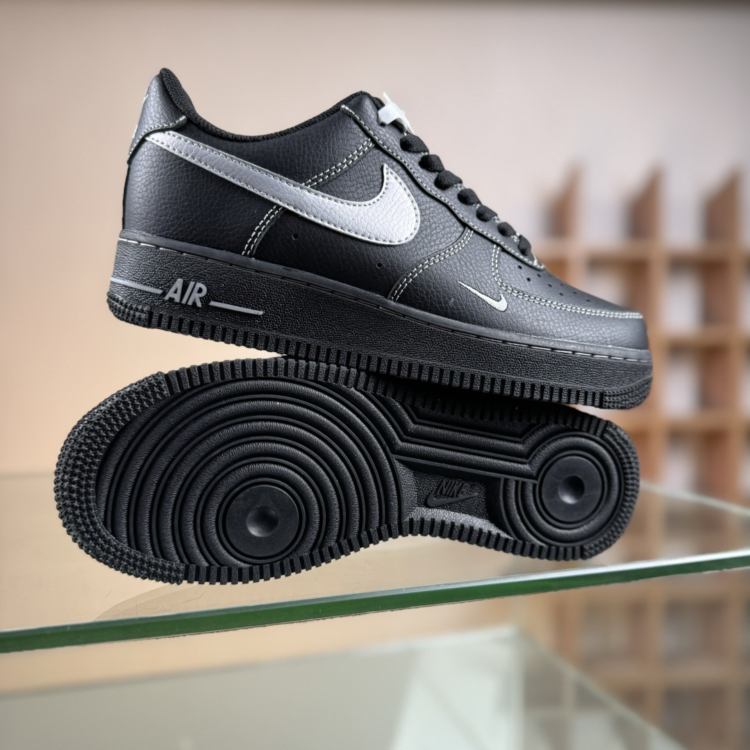 Nike Air Force 1 Low’07 黑银小勾 空军一号低帮休闲板鞋 ZH0316-154 Nike Air Force 1 Low’07 黑银小勾 空军一号低帮休闲板鞋 ZH0316-154