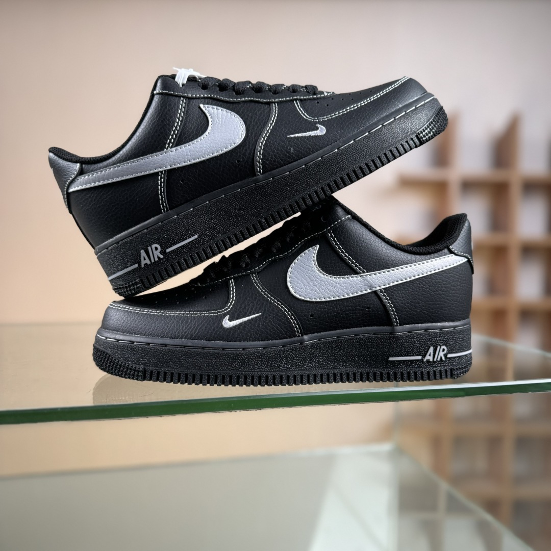 Nike Air Force 1 Low’07 黑银小勾 空军一号低帮休闲板鞋 ZH0316-154 Nike Air Force 1 Low’07 黑银小勾 空军一号低帮休闲板鞋 ZH0316-154