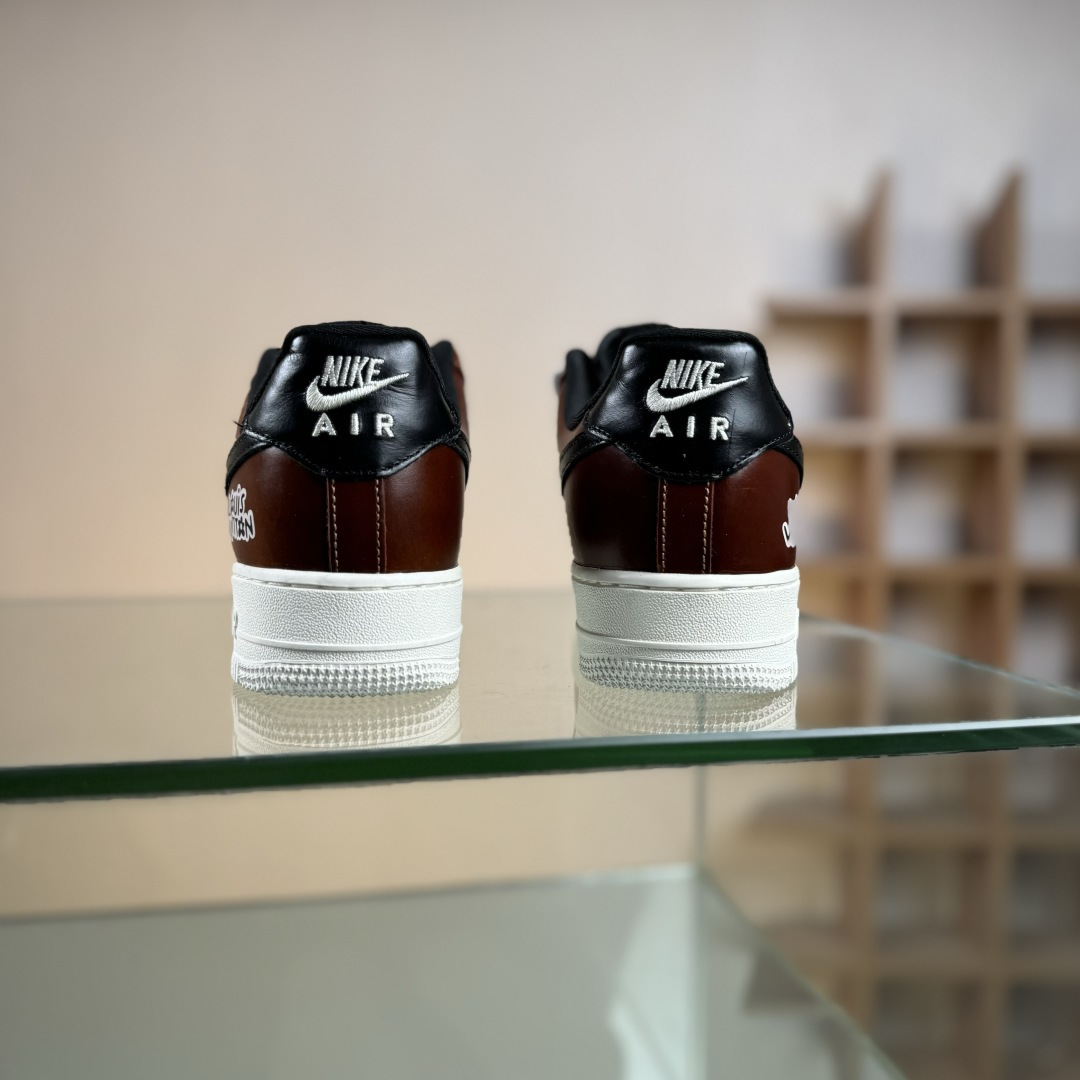 260 NIke Air Force 1 '07 Low “LV联名--棕黑白底” 空军一号低帮 DF0188-120-Chinese UA Cheap High Quatity Brand Clothes Bags handbags Sneakers wholesale wholesaler seller from China Factory suppliers Fashion Clothing Shoes best Quality Beautiful Price 260 NIke Air Force 1 '07 Low “LV联名--棕黑白底” 空军一号低帮 DF0188-120