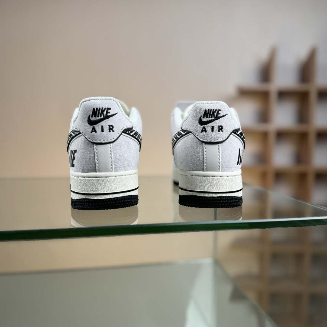 NIke Air Force 1 '07 Low “NIKE-米黑猪八革”空军一号 低帮 运动鞋 JP8028-068 NIke Air Force 1 '07 Low “NIKE-米黑猪八革”空军一号 低帮 运动鞋 JP8028-068