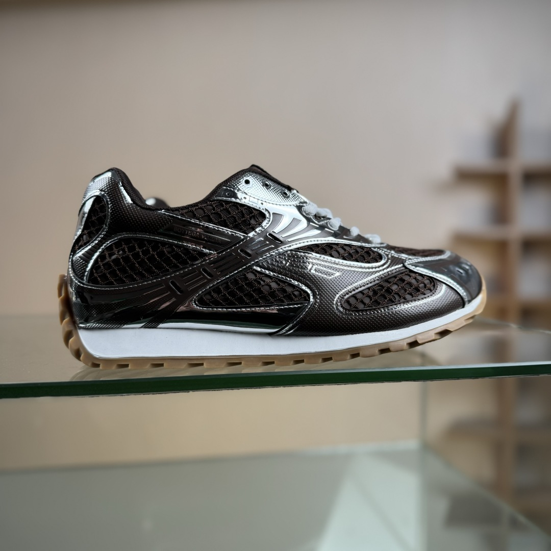 意大利奢侈品牌-宝缇嘉/葆蝶家-Bottega Veneta Orbit Lace-up Runner BV葆蝶家时尚休闲王一博同款老爹鞋运动鞋