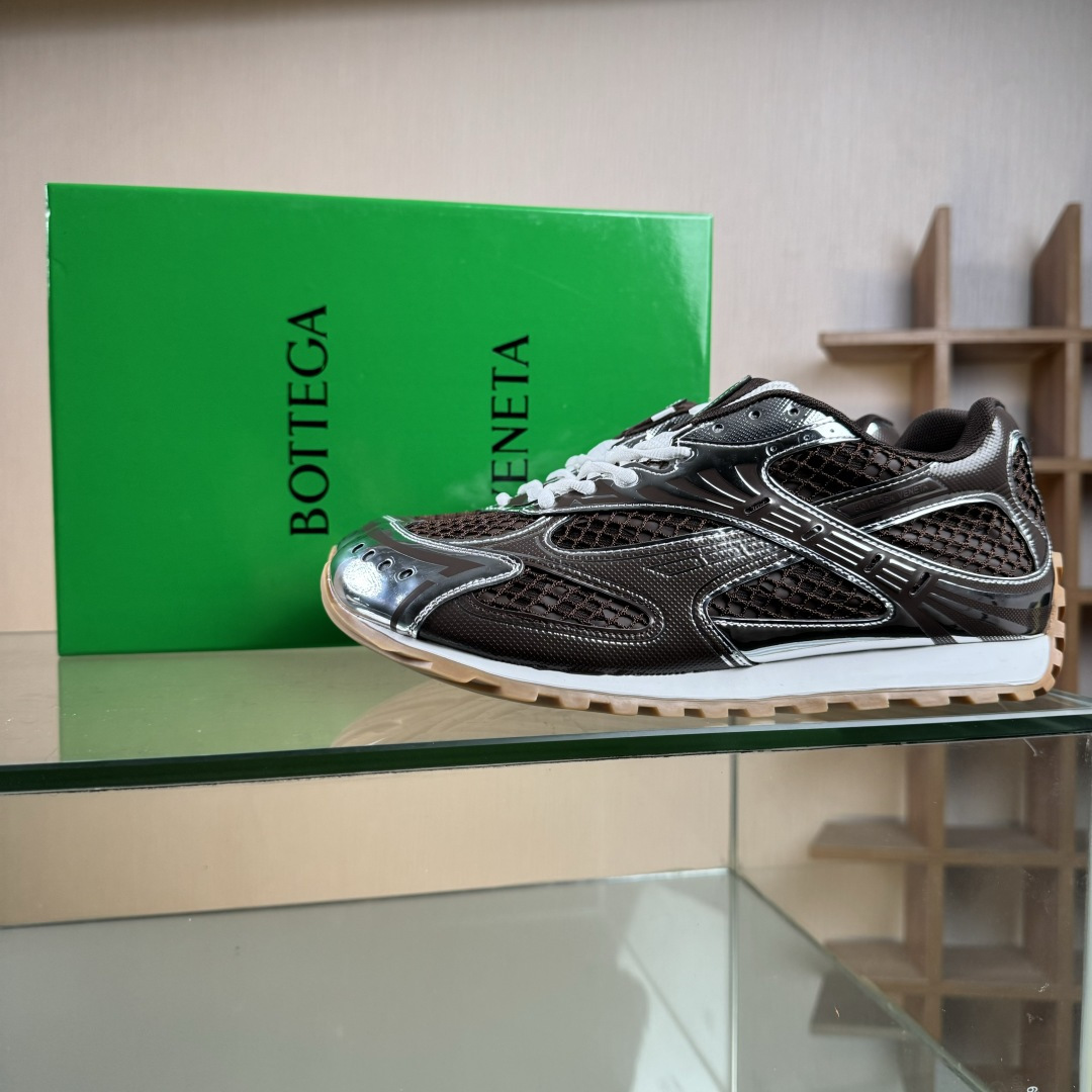 意大利奢侈品牌-宝缇嘉/葆蝶家-Bottega Veneta Orbit Lace-up Runner BV葆蝶家时尚休闲王一博同款老爹鞋运动鞋