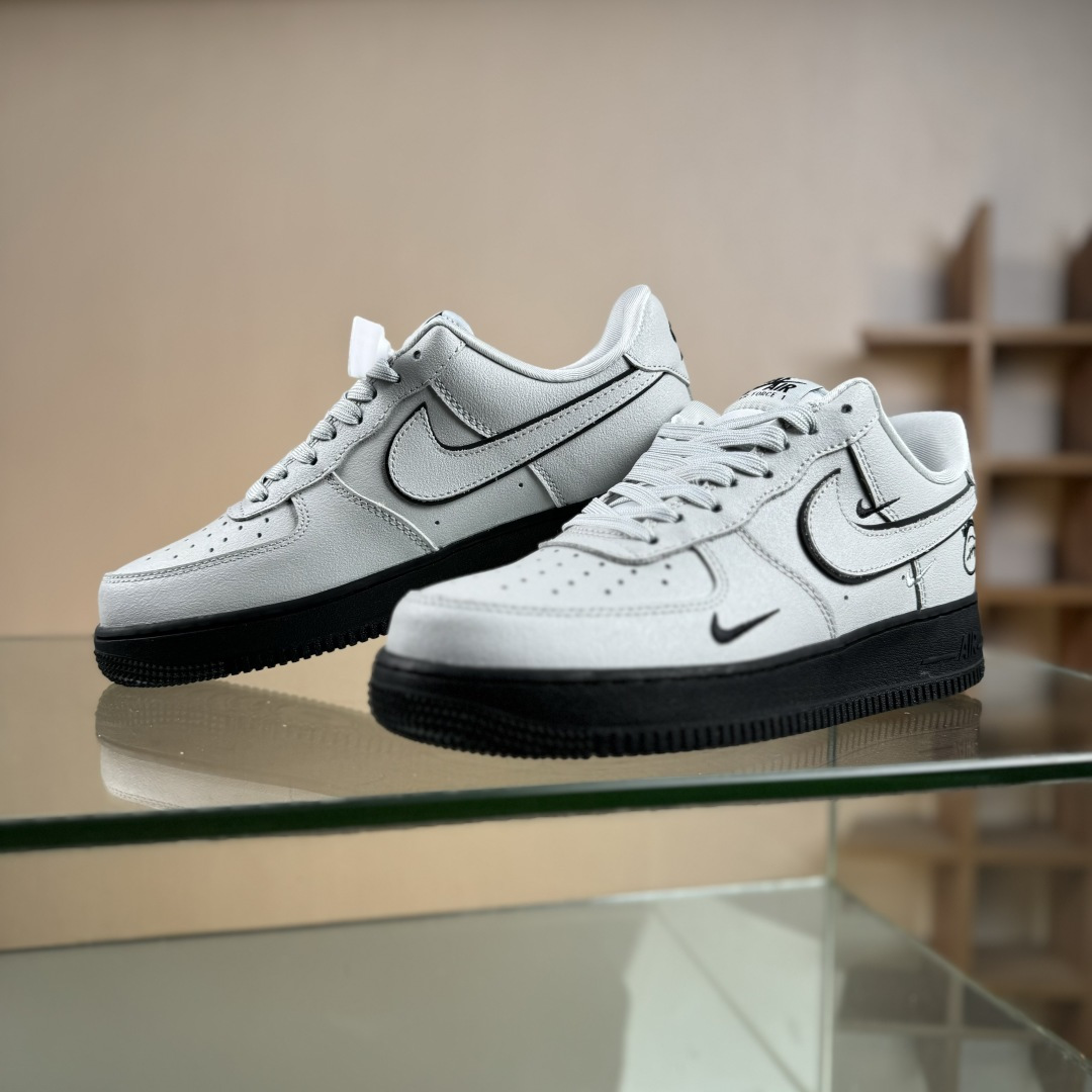 Nike Air Force 1'07 Low 冷调灰勾 空军一号低帮休闲板鞋 XL1979-128 Nike Air Force 1'07 Low 冷调灰勾 空军一号低帮休闲板鞋 XL1979-128
