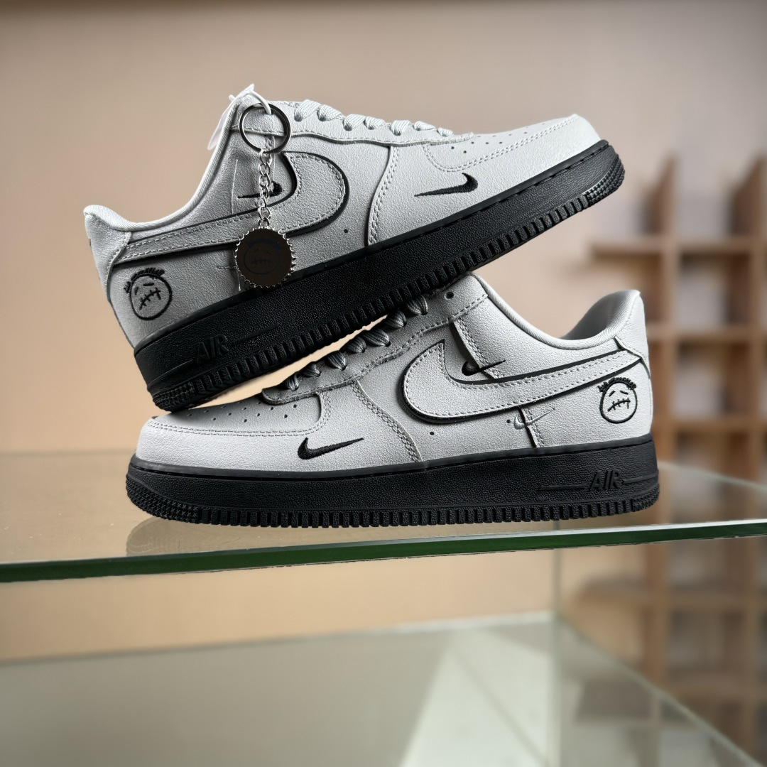 Nike Air Force 1'07 Low 冷调灰勾 空军一号低帮休闲板鞋 XL1979-128 Nike Air Force 1'07 Low 冷调灰勾 空军一号低帮休闲板鞋 XL1979-128