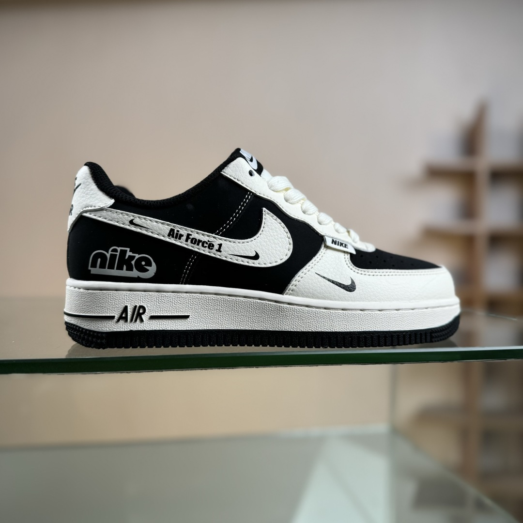 Nike Air Force 1 ’07 Low “Nike联名—— 白黑涂鸦” 高端定制 低帮休闲板鞋 XD9314-613