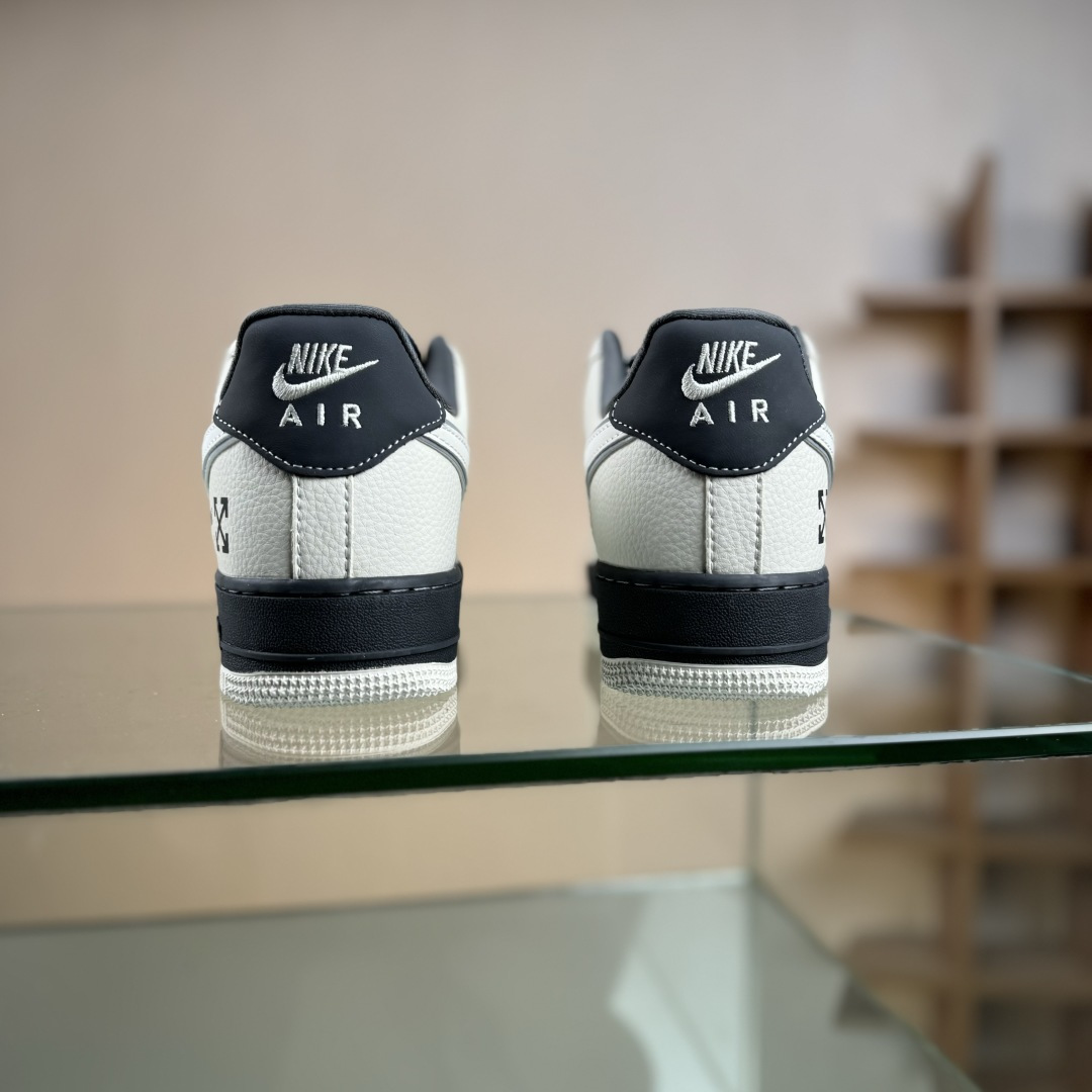 Nike Air Force 1'07 Low OFF联名 米黑鬼脸 空军一号低帮休闲板鞋 XL1979-130 Nike Air Force 1'07 Low OFF联名 米黑鬼脸 空军一号低帮休闲板鞋 XL1979-130