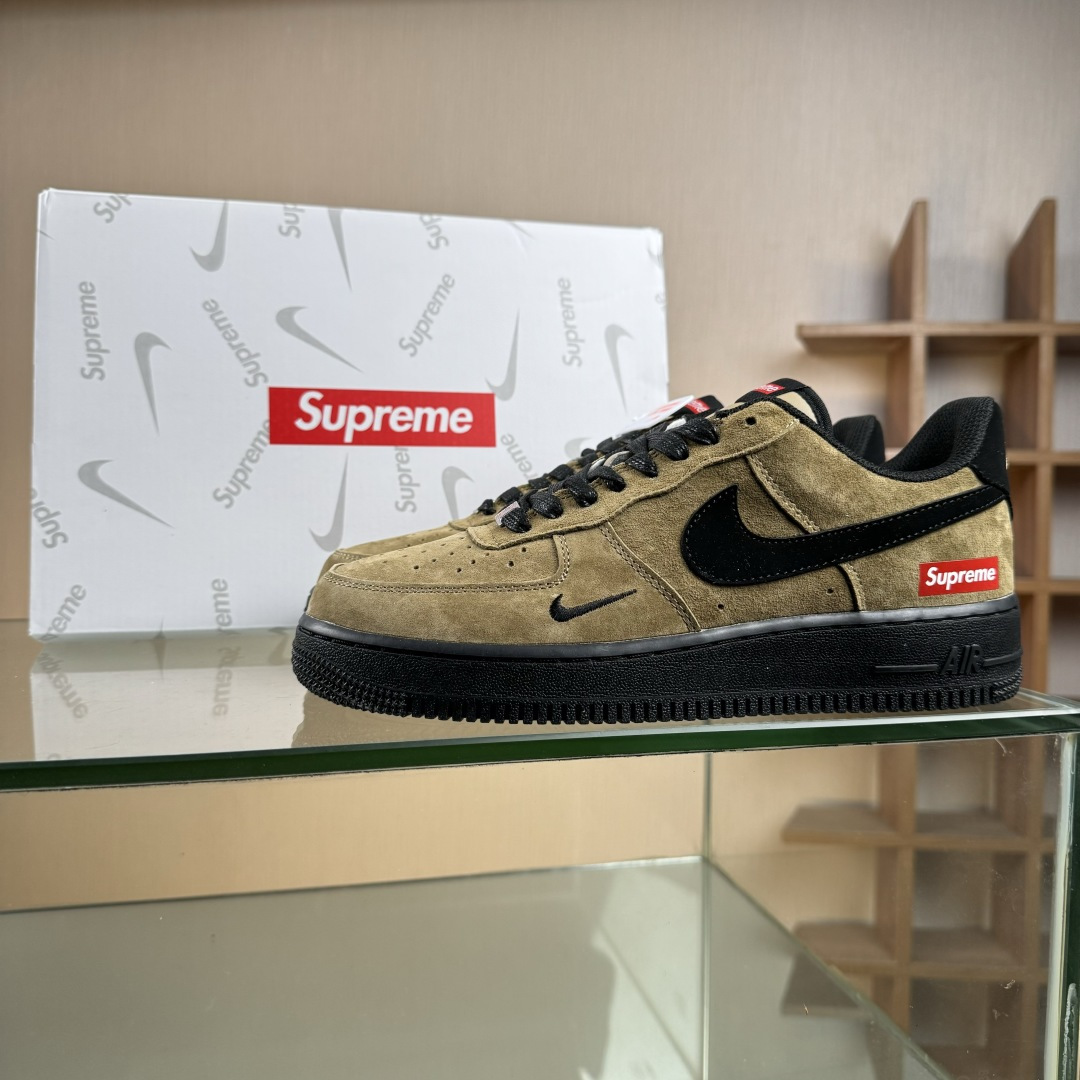 NIke Air Force 1 '07 Low “LV联名--卡其墨黑” 空军一号低帮 运动鞋 休闲鞋 DV5477-201 NIke Air Force 1 '07 Low “LV联名--卡其墨黑” 空军一号低帮 运动鞋 休闲鞋 DV5477-201