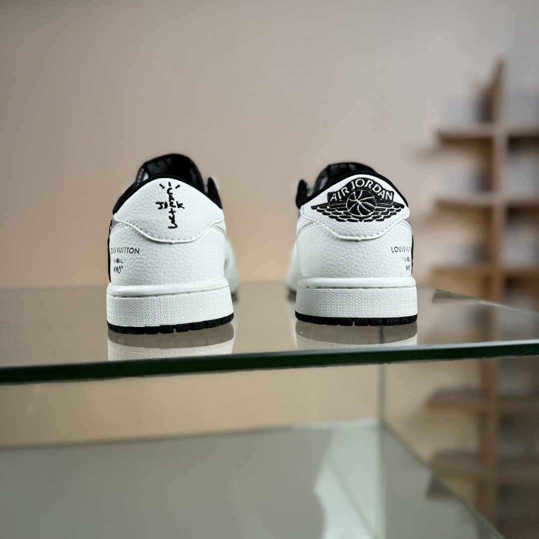 Travis Scott x Fragment Design x Air Jordan 1 Low SP AJ1 乔1联名 白灰格子 低帮文化休闲板鞋 DZ2688-013 Travis Scott x Fragment Design x Air Jordan 1 Low SP AJ1 乔1联名 白灰格子 低帮文化休闲板鞋 DZ2688-013