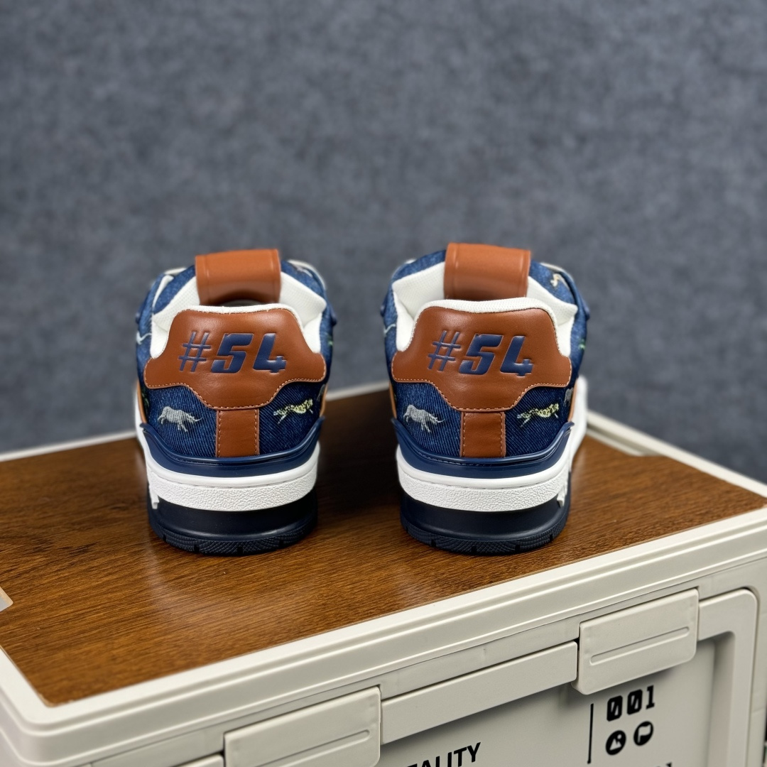 YS广奢高端货 LOUIS VUITTON 路易威登 LV Trainer 板鞋 YS广奢高端货 LOUIS VUITTON 路易威登 LV Trainer 板鞋