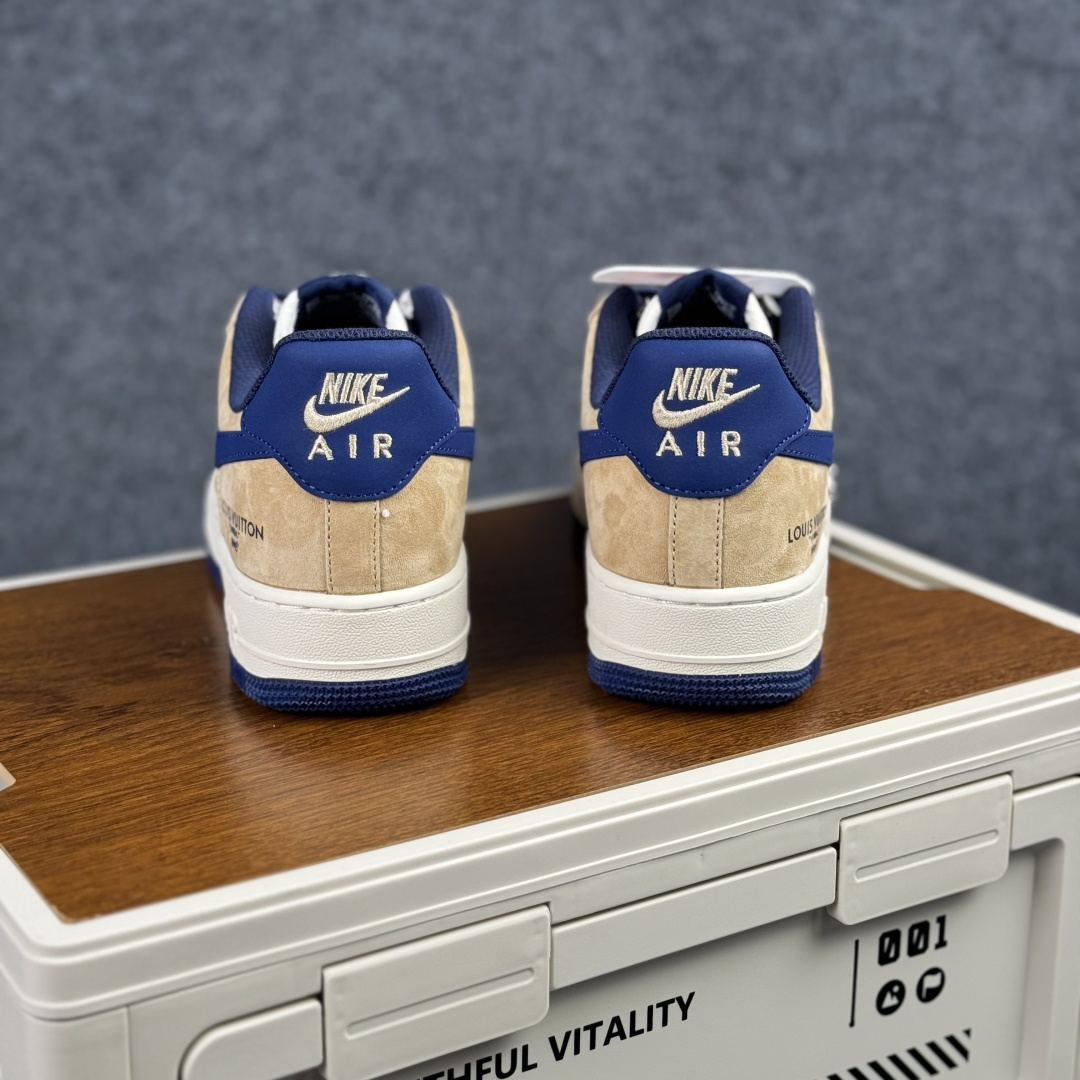 Nike Air Force 1'07 Low 联名 沙褐藏蓝 空军一号低帮休闲板鞋 FQ3545-300