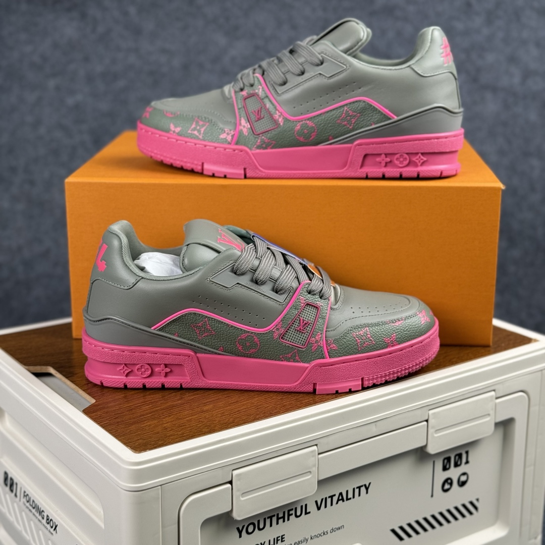 YS广奢高端货 LOUIS VUITTON 路易威登 LV Trainer 板鞋-Top High Quatity Cheap Sneakers Fashion Clothing Clothes Bags handbags Shoes of all Brand wholesale With The best Quality And Beautiful Price from China Factory Chinese suppliers wholesaler seller YS广奢高端货 LOUIS VUITTON 路易威登 LV Trainer 板鞋