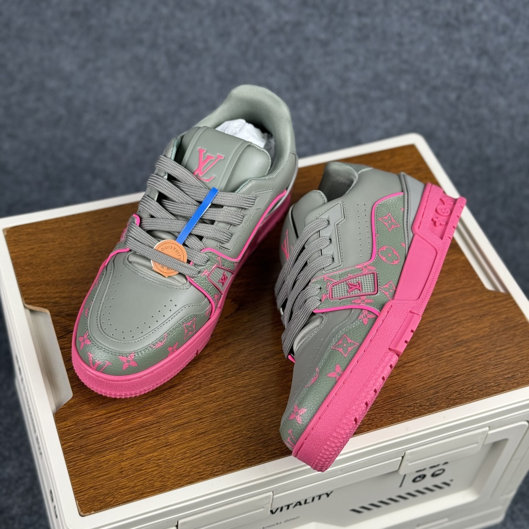 YS广奢高端货 LOUIS VUITTON 路易威登 LV Trainer 板鞋-Top High Quatity Cheap Sneakers Fashion Clothing Clothes Bags handbags Shoes of all Brand wholesale With The best Quality And Beautiful Price from China Factory Chinese suppliers wholesaler seller YS广奢高端货 LOUIS VUITTON 路易威登 LV Trainer 板鞋