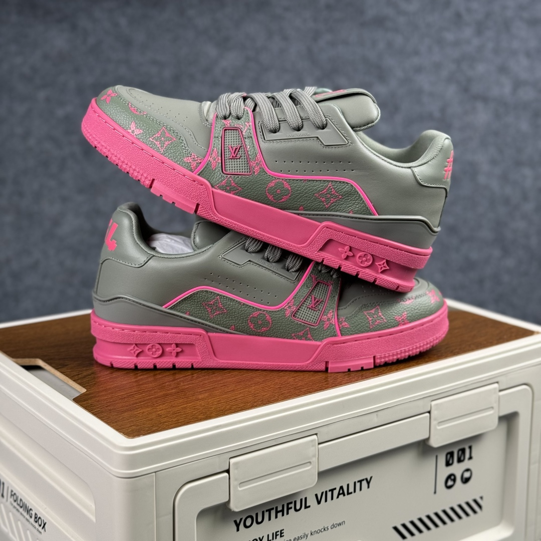 YS广奢高端货 LOUIS VUITTON 路易威登 LV Trainer 板鞋-Top High Quatity Cheap Sneakers Fashion Clothing Clothes Bags handbags Shoes of all Brand wholesale With The best Quality And Beautiful Price from China Factory Chinese suppliers wholesaler seller YS广奢高端货 LOUIS VUITTON 路易威登 LV Trainer 板鞋