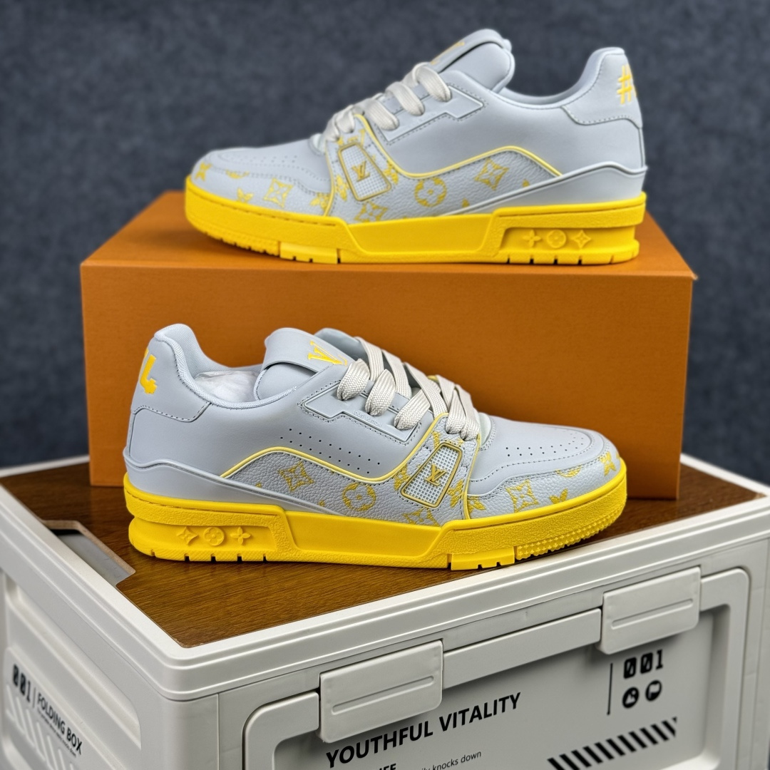 YS广奢高端货 LOUIS VUITTON 路易威登 LV Trainer 板鞋-Top High Quatity Cheap Sneakers Fashion Clothing Clothes Bags handbags Shoes of all Brand wholesale With The best Quality And Beautiful Price from China Factory Chinese suppliers wholesaler seller YS广奢高端货 LOUIS VUITTON 路易威登 LV Trainer 板鞋
