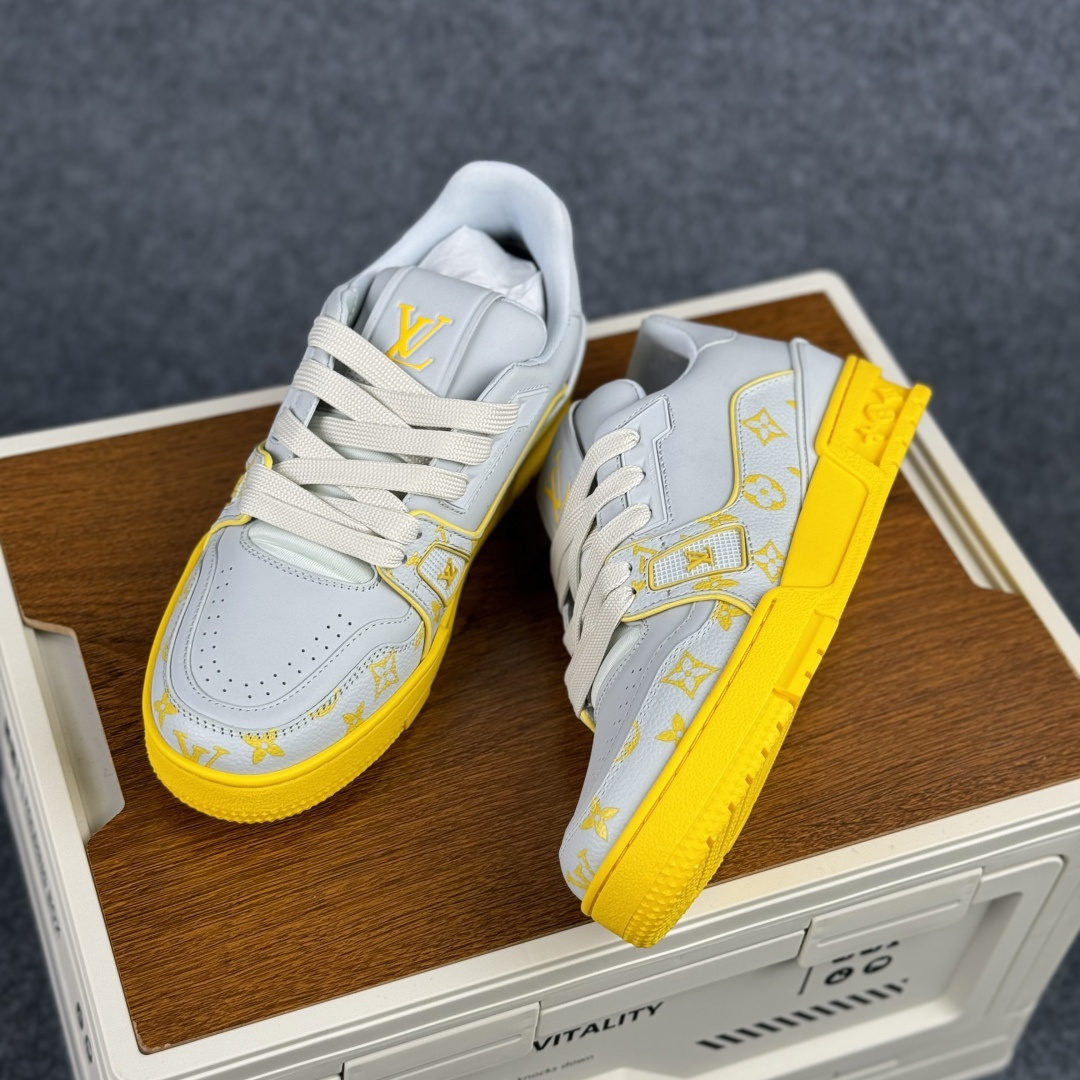 YS广奢高端货 LOUIS VUITTON 路易威登 LV Trainer 板鞋-Top High Quatity Cheap Sneakers Fashion Clothing Clothes Bags handbags Shoes of all Brand wholesale With The best Quality And Beautiful Price from China Factory Chinese suppliers wholesaler seller YS广奢高端货 LOUIS VUITTON 路易威登 LV Trainer 板鞋