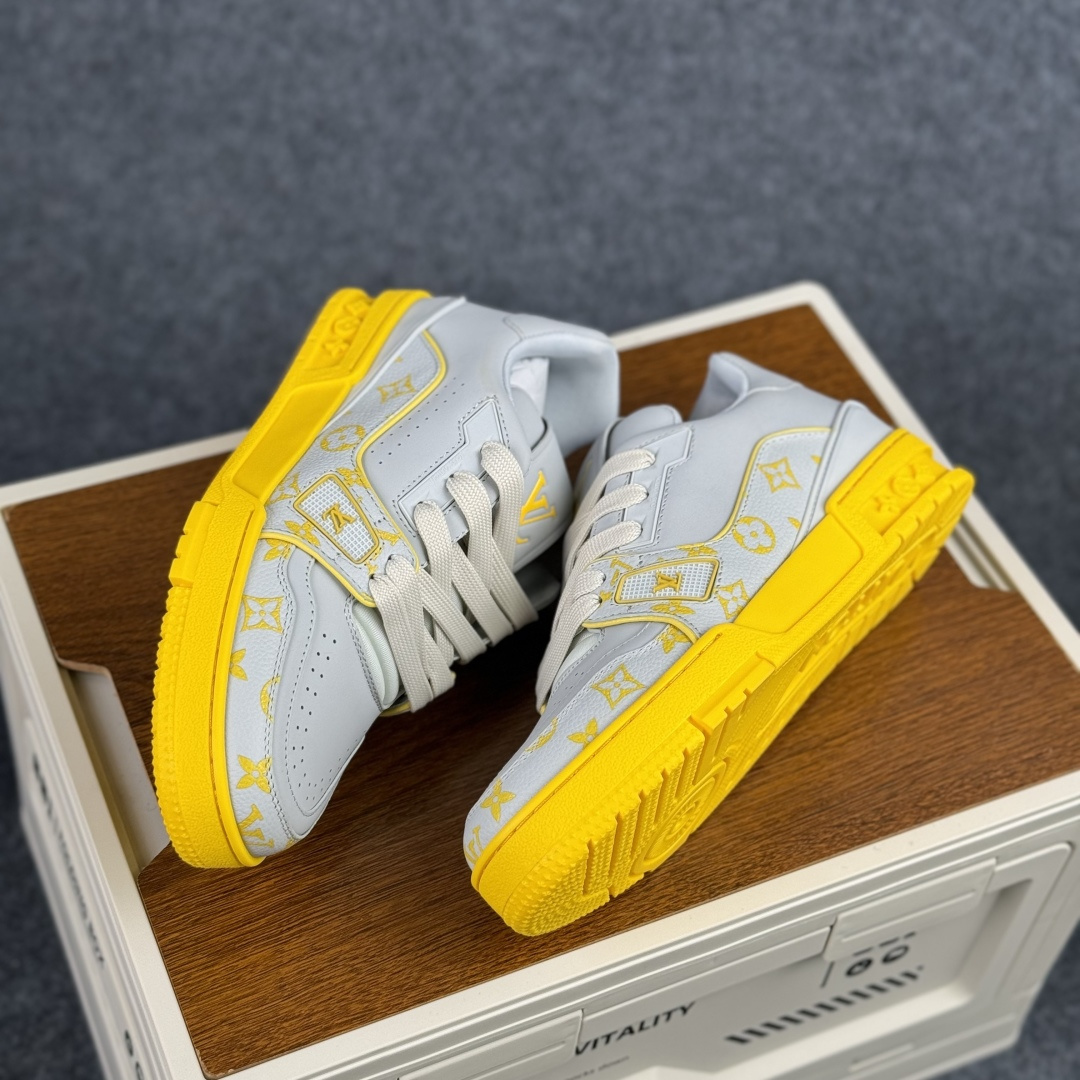 YS广奢高端货 LOUIS VUITTON 路易威登 LV Trainer 板鞋-Top High Quatity Cheap Sneakers Fashion Clothing Clothes Bags handbags Shoes of all Brand wholesale With The best Quality And Beautiful Price from China Factory Chinese suppliers wholesaler seller YS广奢高端货 LOUIS VUITTON 路易威登 LV Trainer 板鞋