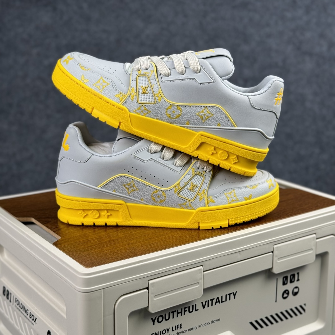 YS广奢高端货 LOUIS VUITTON 路易威登 LV Trainer 板鞋-Top High Quatity Cheap Sneakers Fashion Clothing Clothes Bags handbags Shoes of all Brand wholesale With The best Quality And Beautiful Price from China Factory Chinese suppliers wholesaler seller YS广奢高端货 LOUIS VUITTON 路易威登 LV Trainer 板鞋