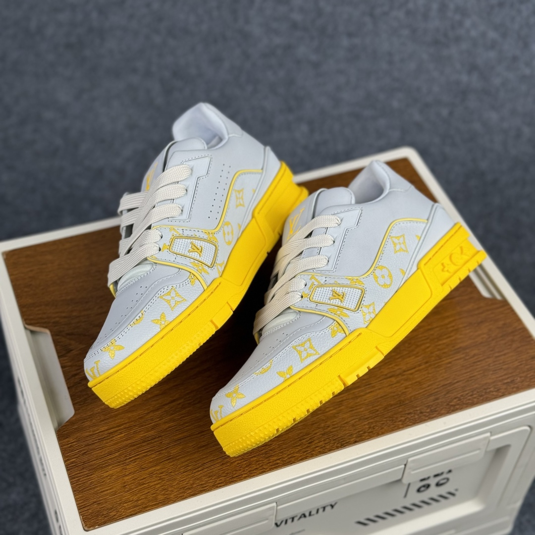 YS广奢高端货 LOUIS VUITTON 路易威登 LV Trainer 板鞋-Top High Quatity Cheap Sneakers Fashion Clothing Clothes Bags handbags Shoes of all Brand wholesale With The best Quality And Beautiful Price from China Factory Chinese suppliers wholesaler seller YS广奢高端货 LOUIS VUITTON 路易威登 LV Trainer 板鞋