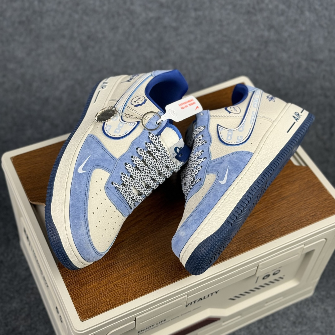 Nike Air Force 1'07 Low 联名款 蓝白格调 空军一号低帮休闲板鞋 SY1388-020-Top High Quatity Cheap Sneakers Fashion Clothing Clothes Bags handbags Shoes of all Brand wholesale With The best Quality And Beautiful Price from China Factory Chinese suppliers wholesaler seller Nike Air Force 1'07 Low 联名款 蓝白格调 空军一号低帮休闲板鞋 SY1388-020