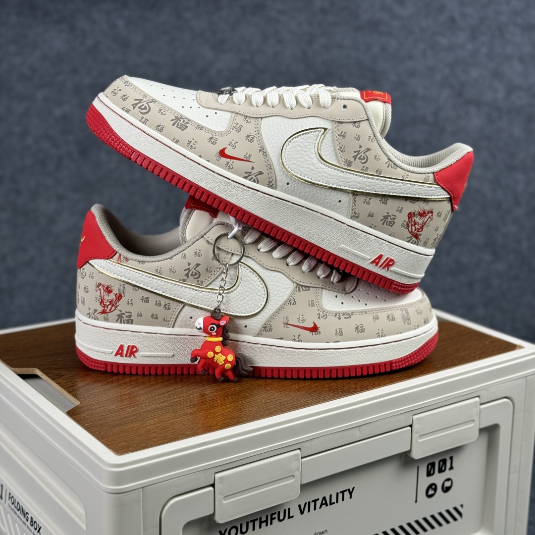 Nike Air Force 1'07 Low 马年限定 福韵米红 空军一号低帮休闲板鞋 NH0601-502-Top High Quatity Cheap Sneakers Fashion Clothing Clothes Bags handbags Shoes of all Brand wholesale With The best Quality And Beautiful Price from China Factory Chinese suppliers wholesaler seller Nike Air Force 1'07 Low 马年限定 福韵米红 空军一号低帮休闲板鞋 NH0601-502